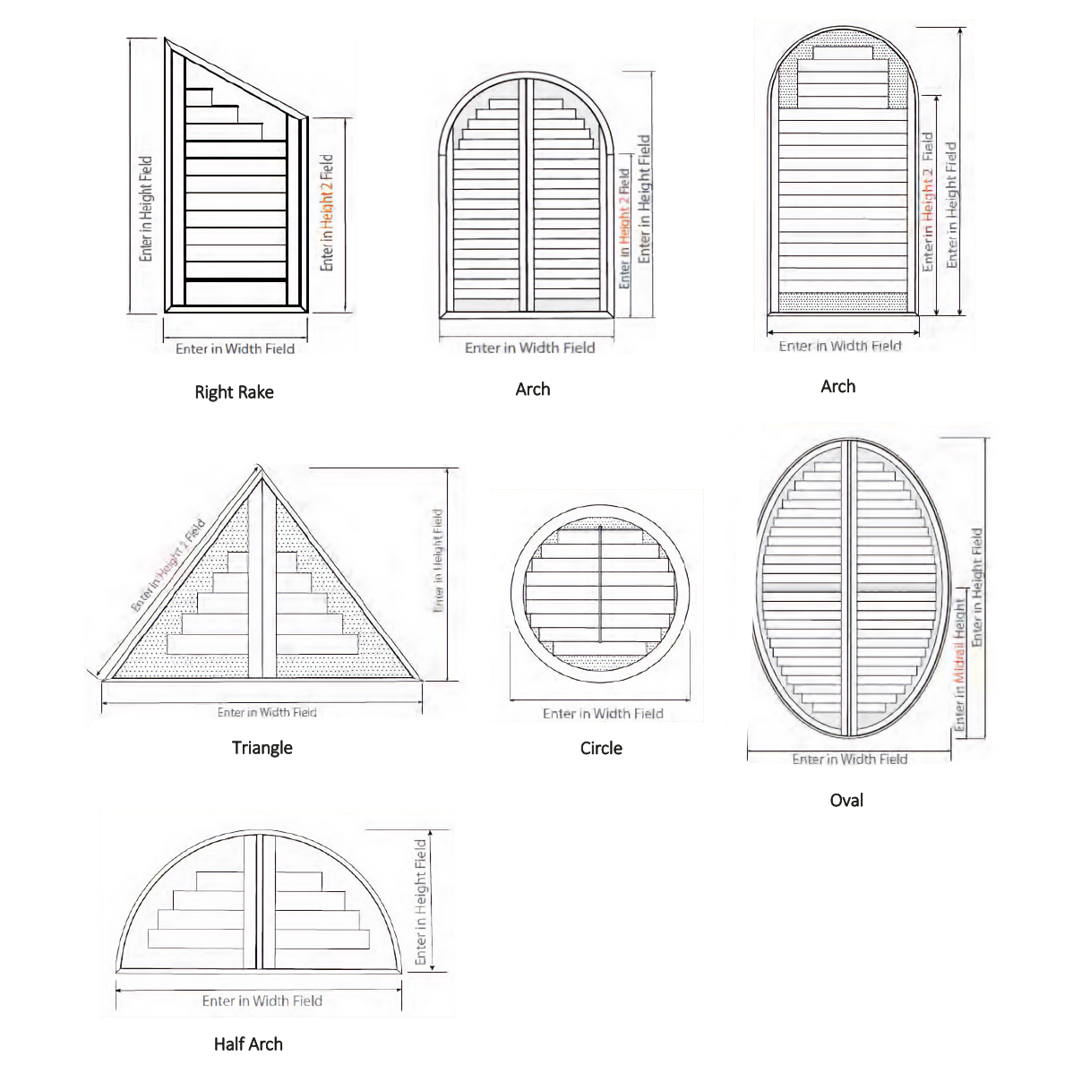 Shape Options