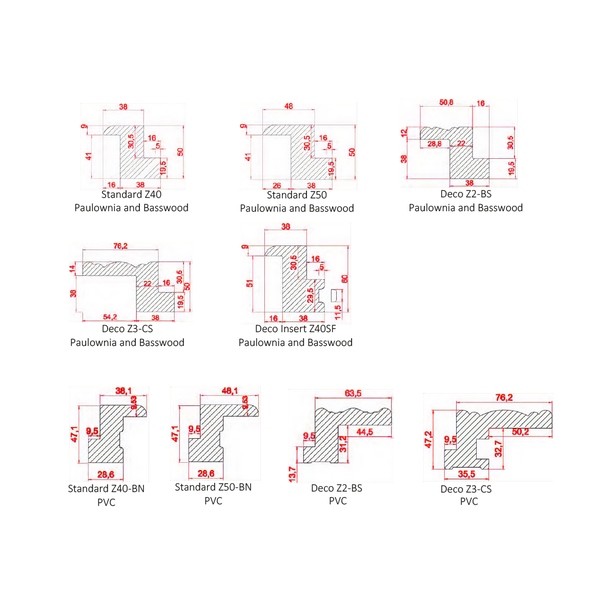 Z Frame Options